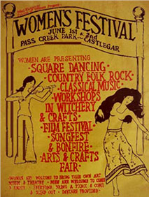 womens festival graphic